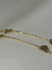Thin Heart Bracelet